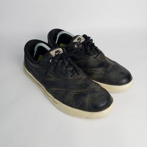 Nike Lunarlon Swingtip Spikeless Black Golf Cleats Shoes 533092-007 11.5 EUC $90